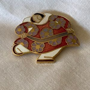 Enamel Barbara Lavallee pin